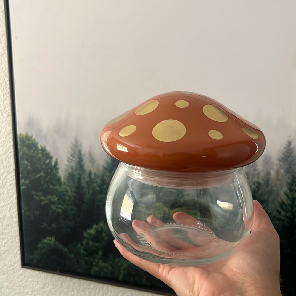 Target Brown Mushroom jar